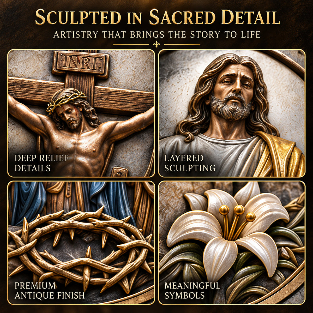 ❤️ Last Day 50% OFF – ✝️ “He Is Risen” Resurrection Commemorative Coin