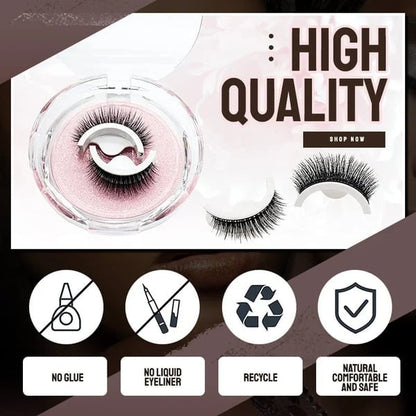 🔥LAST DAY - BUY 1 GET 1 FREE JUST $8.99 EACH🔥🎉Reusable Adhesive Eyelashes ✅