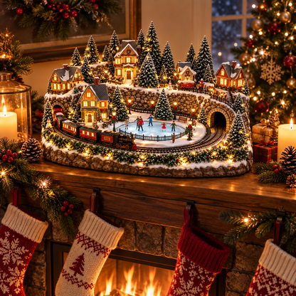 🎁Last Day 50% OFF🔥 Lighted & Animated Christmas Village Collection-✨
