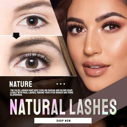 🔥LAST DAY - BUY 1 GET 1 FREE JUST $8.99 EACH🔥🎉Reusable Adhesive Eyelashes ✅