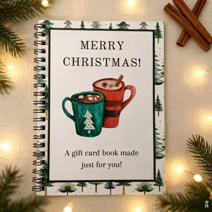 🎄 Christmas Gift Card Book – A Magical Surprise on Every Page | Durable Hardcover Gift Book 🎁