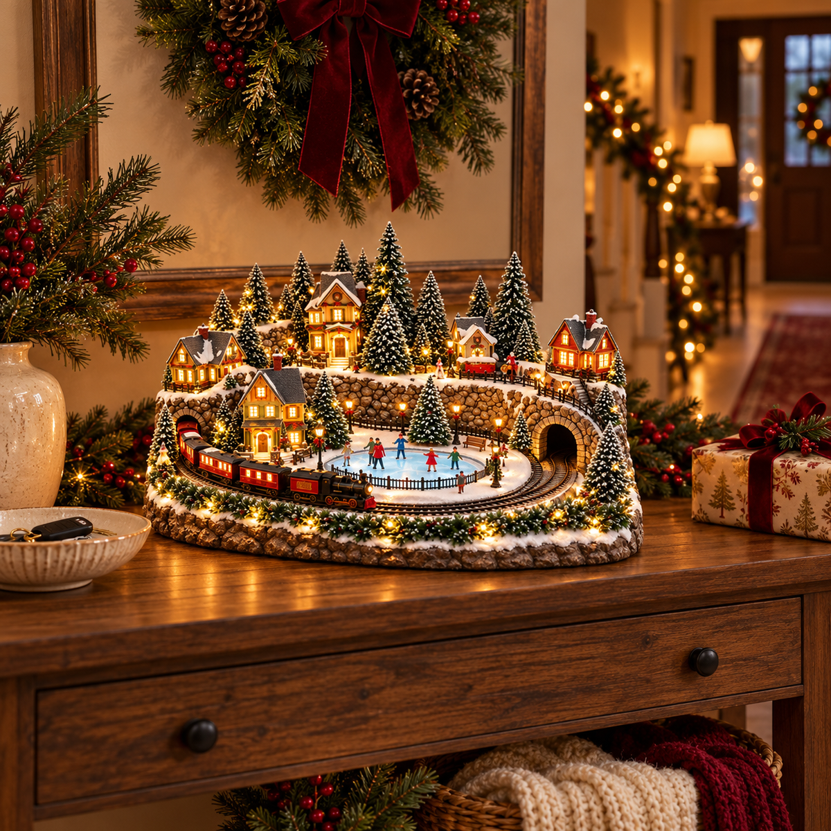 🎁Last Day 50% OFF🔥 Lighted & Animated Christmas Village Collection-✨
