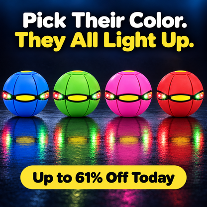 🌈 61% OFF! 🎁 Magic Flying Ball – The Ultimate Screen-Free Gift for Kids!