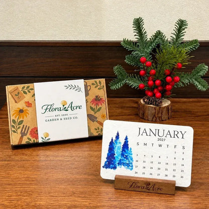 ✨Early Holiday Sale 50% OFF🌱Eco-Friendly Plantable “Timeless” Seed Calendar 2027
