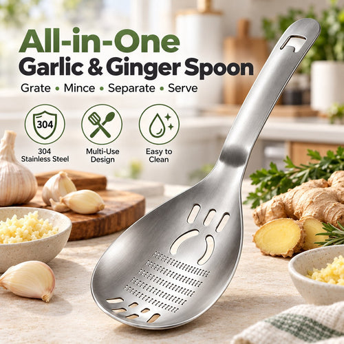 Last Day: 70% OFF! 5-in-1 Stainless Steel Multifunction Cooking Spoon