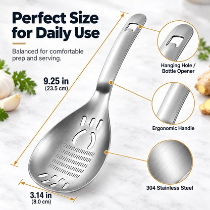 Last Day: 70% OFF! 5-in-1 Stainless Steel Multifunction Cooking Spoon