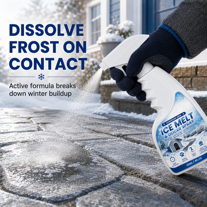 🐾 50% OFF! ❄️ Ice & Frost Melt Spray – Make Winter Walkways Easier! 🏡